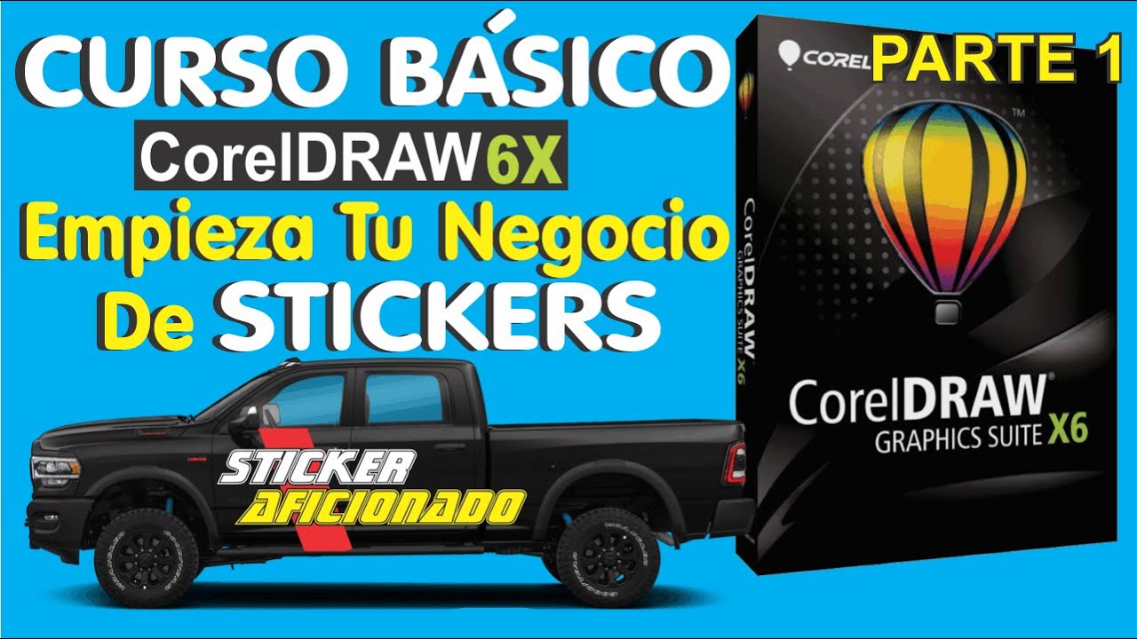curso de corel draw para hacer stickers
