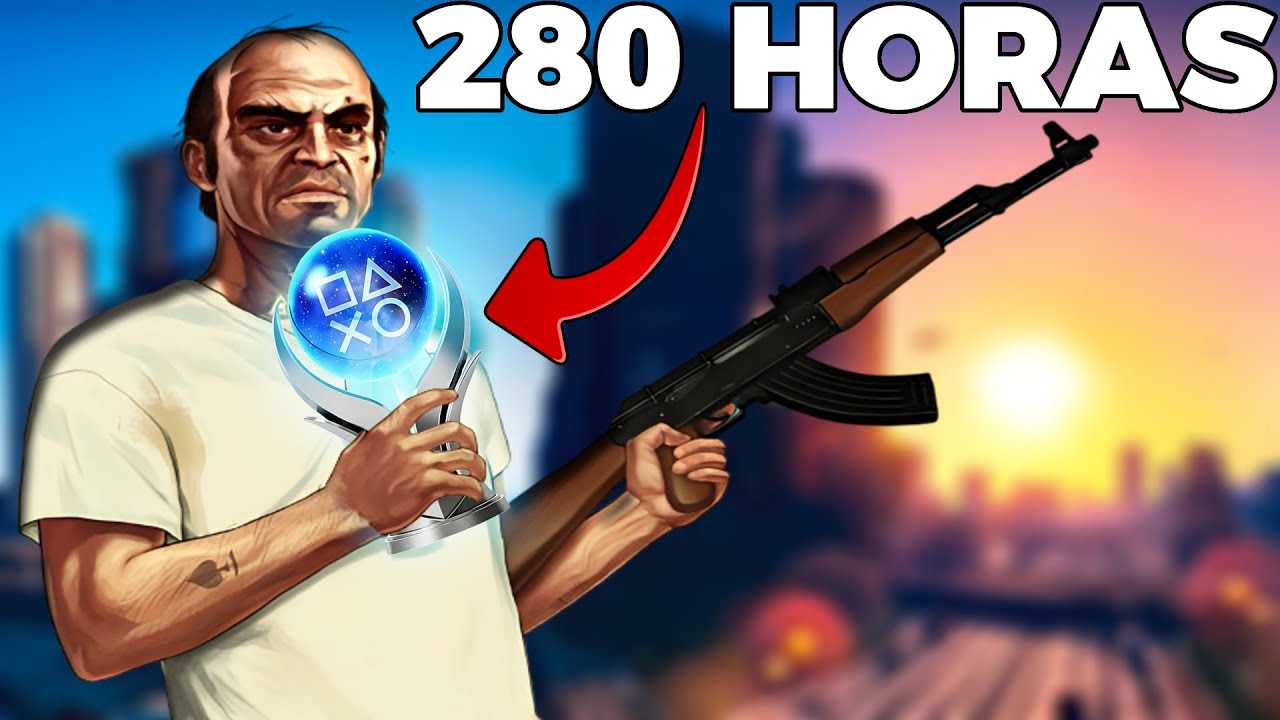 GTA V: El PLATINO m&aacute;s LARGO de mi VIDA (280 horas) - GU&Iacute;A COMPLETA