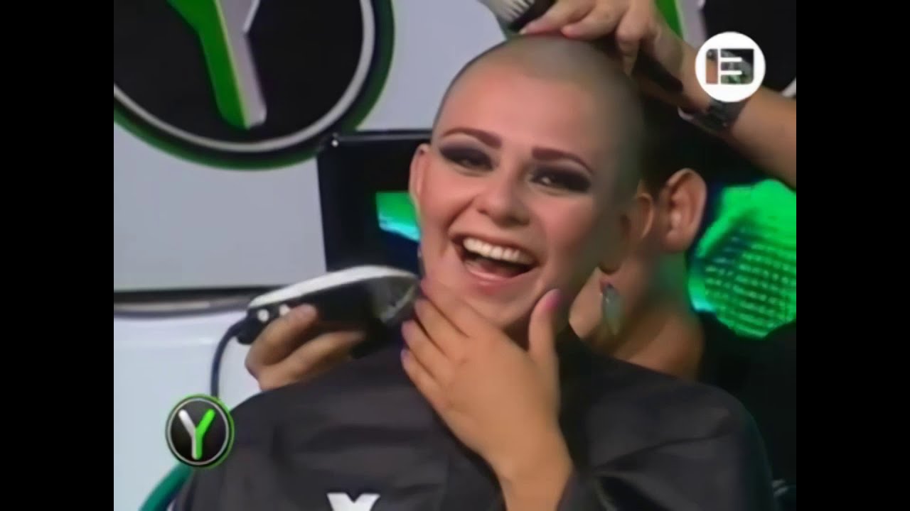 Yingo Paraguay TV show woman headshave (HD remaster)