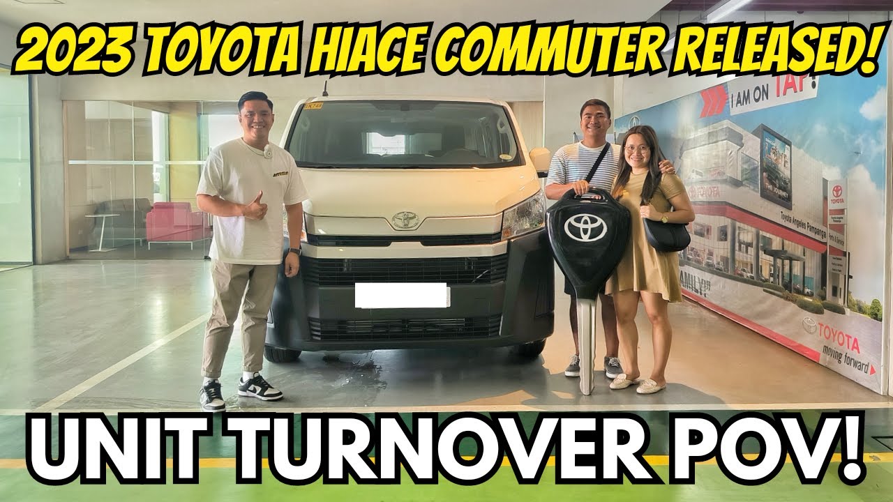 2023 TOYOTA HIACE COMMUTER DELUXE MT 15 SEATER | UNIT TURNOVER & PPRODUCT DEMO POV | Louie Castro TV