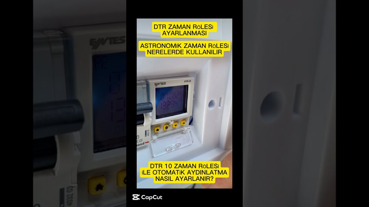 ASTRONOMİK ZAMAN R&Ouml;LESİ NERELERDE KULLANILIR? ASTRONOMİK ZAMAN R&Ouml;LESİ NASIL AYARLANIR? DTR 10 / 10T