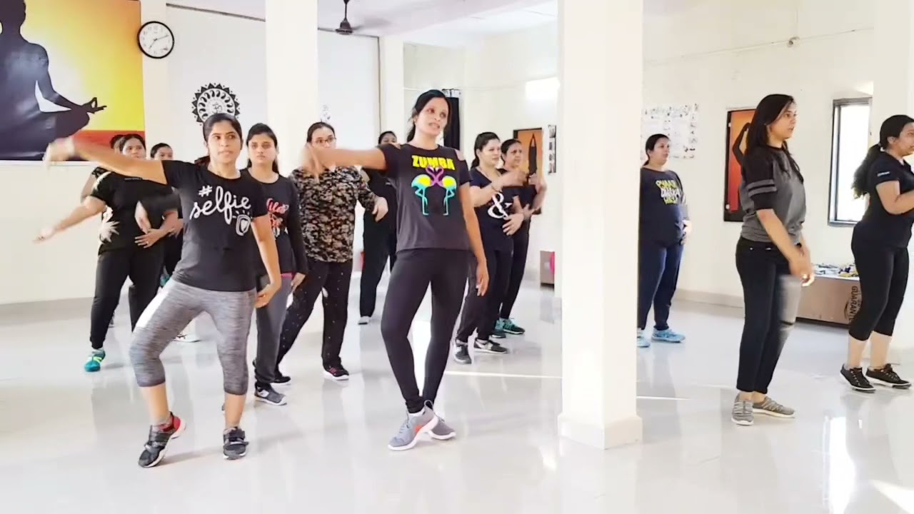 Zumba # Dilbar song # for beginner # very easy step….. # Solapur Smart city #