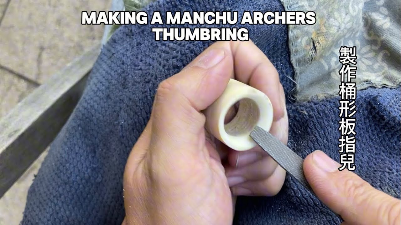 Making a Manchu Archers Thumb Ring