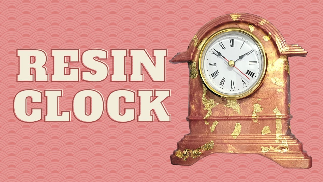 Making a CLOCK out of UV Resin