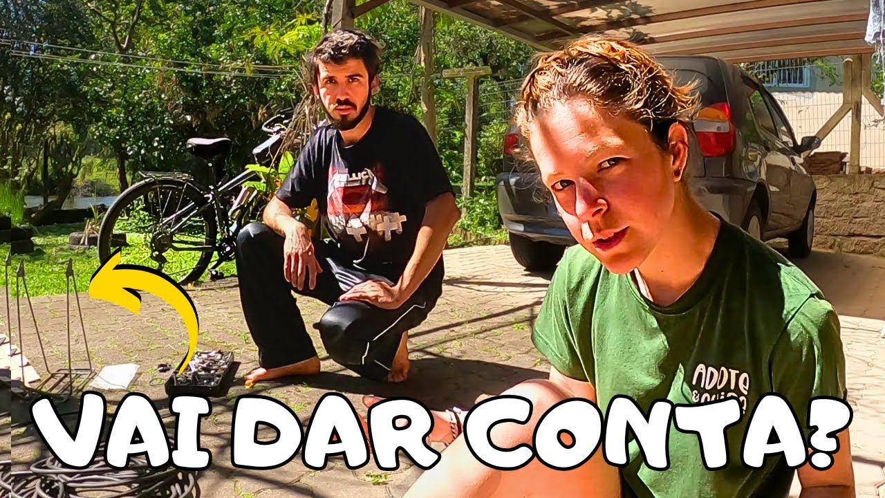 CONSTRUINDO um ITEM IMPORTANTE para a CICLOVIAGEM (1º Encontrinho) - Ep02