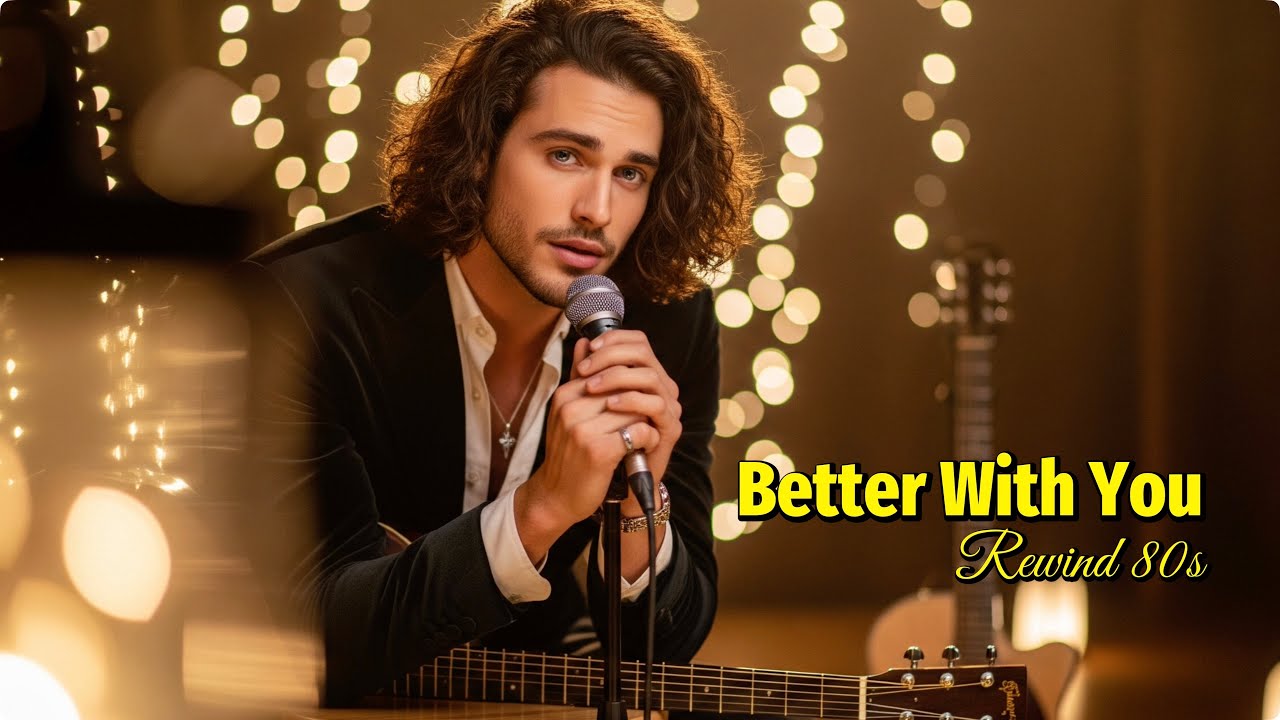 VOCAL | 💖🎸 Better With You | 80s Slow Rock Power Ballad (Male Vocal) ✨🌙