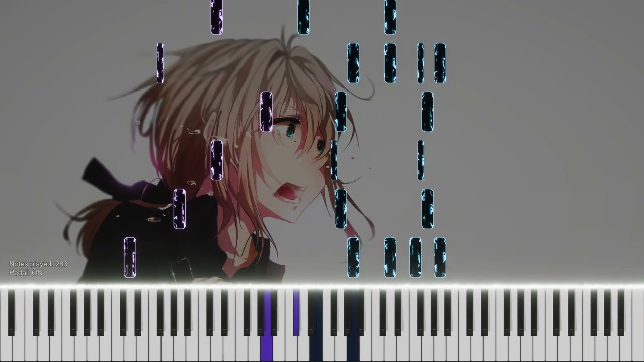 Fractured Heart - Violet Evergarden - Solo Piano