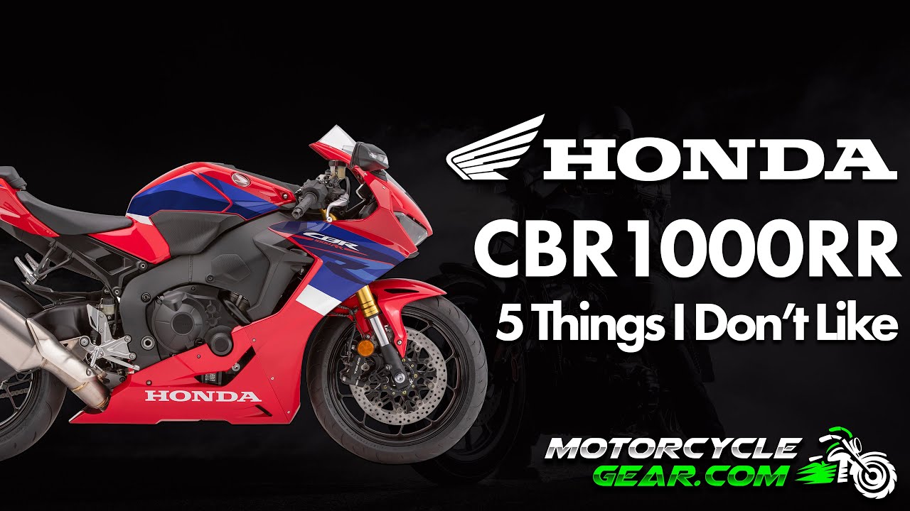 HONDA CBR1000RR 2024 года | 5 вещей, которые мне не нравятся