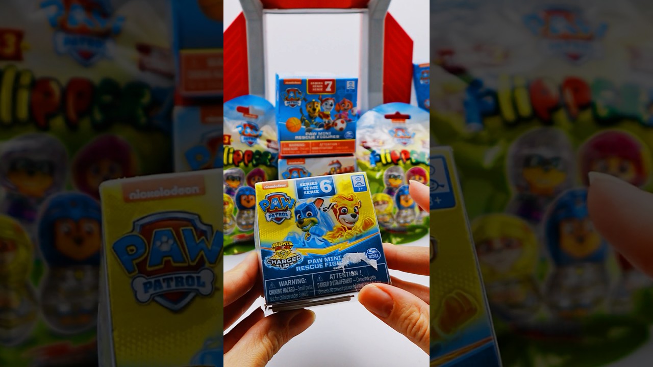 Paw Patrol| Opening Mighty Pups blind box #pawpatrol #mightypups #toys #mysteryunboxing #asmr