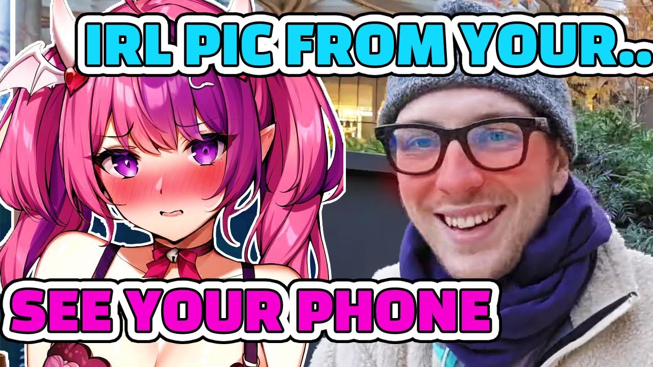 Ironmouse Sends an IRL Picture to CDawgVA on Stream