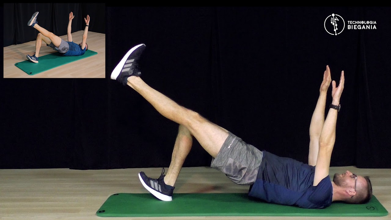 Hip bridge - stabilizacja miednicy i wyprost biodra