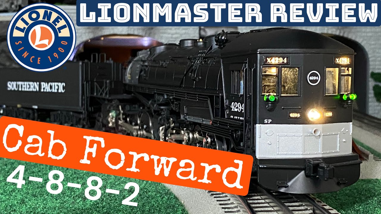 Cab Forward LionMaster: поезд, ориентированный на будущее! Обзор O-Gauge Lionel