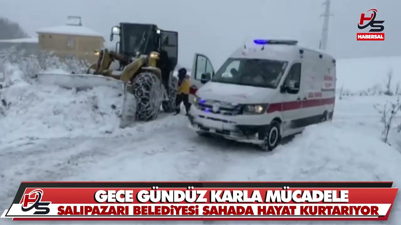 SALIPAZARI BELEDİYESİ SAHADA HAYAT KURTARIYOR
