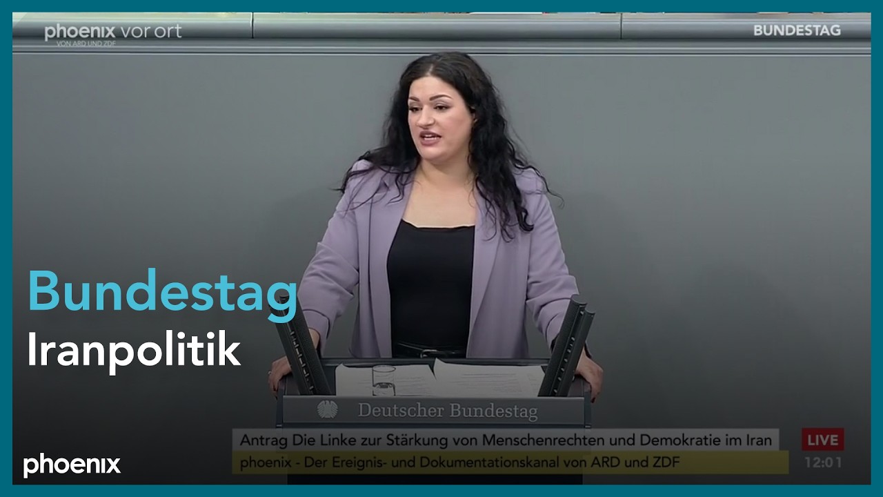 Bundestagsdebatte zur Iranpolitik am 16.01.26