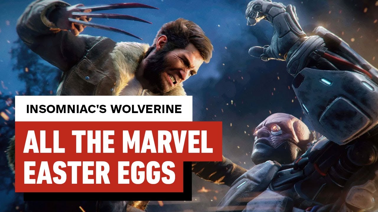 All the Marvel Easter Eggs in Insomniac's Wolverine Trailer