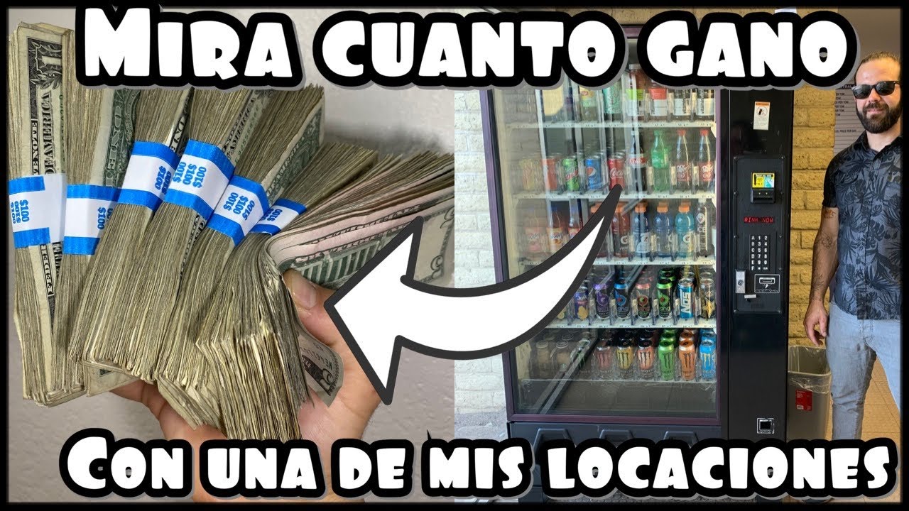 TE REVELO CUANTO GANA 💲 EL DUEÑO de una locación de MÁQUINAS EXPENDEDORAS o VENDING MACHINES