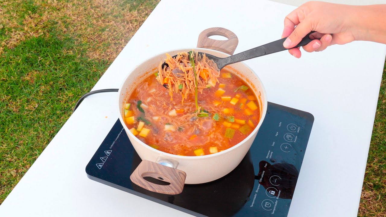 Sopa De Fideos Con Carne De Res ¡Súper Nutritiva! 🍲🥩