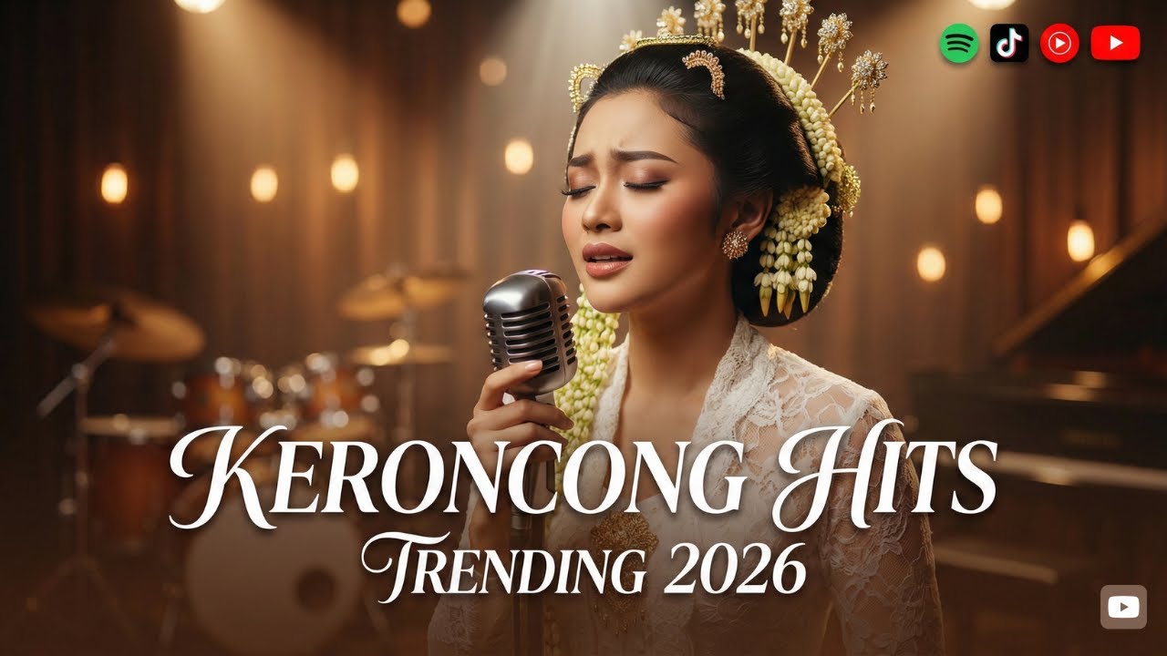 🔴 LIVE Keroncong Indonesia | Musik Tradisional Santai Pengobat Lelah 🎻