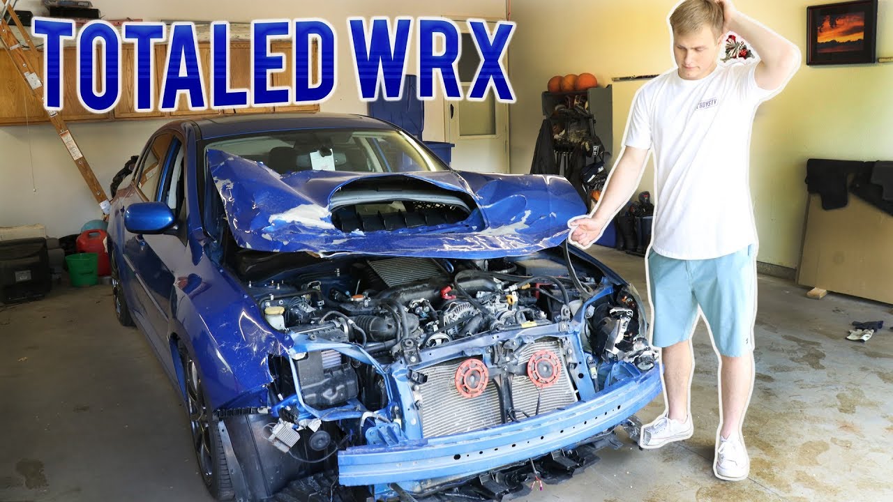 HE TOTALED HIS DREAM CAR....