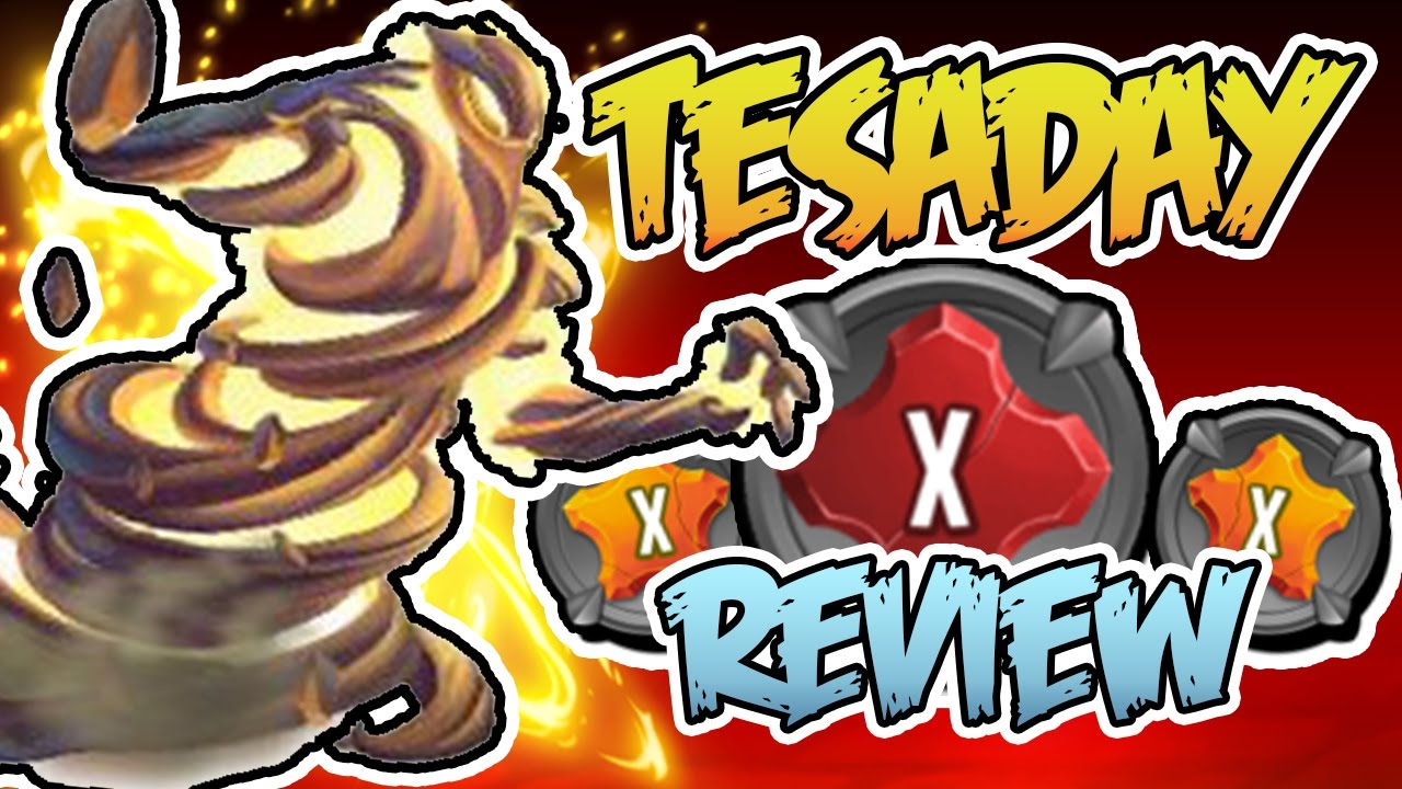 TESADAY REVIEW - MEJORES RUNAS Y ATAQUES - Monster Legends Review