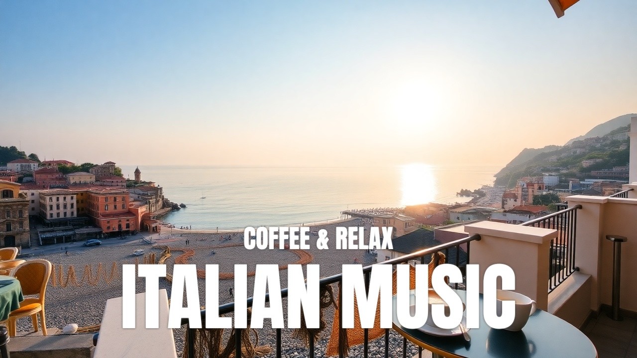 Amalfi Love Letters 💌 Vintage Jazz & Soft Coastal Guitar Ambience