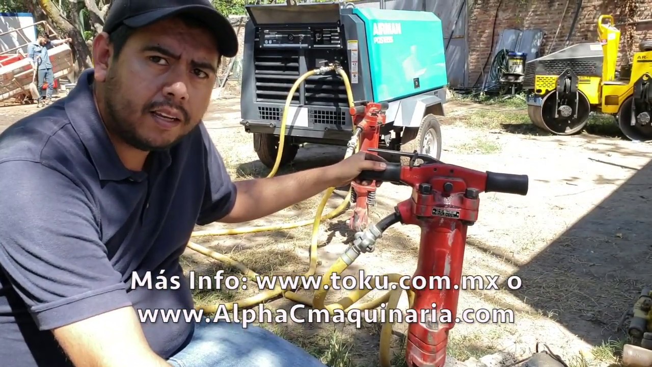 Romperdores neumaticos TOKU TPB-90, martillos neumaticos, rompedoras, demoledores de concreto.