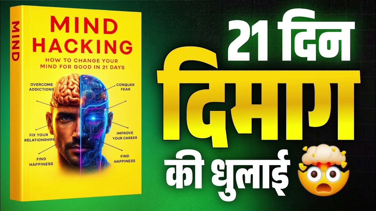 Mind hacking Audiobook Summary | Clear Your Mind & Overthinking | Hindi