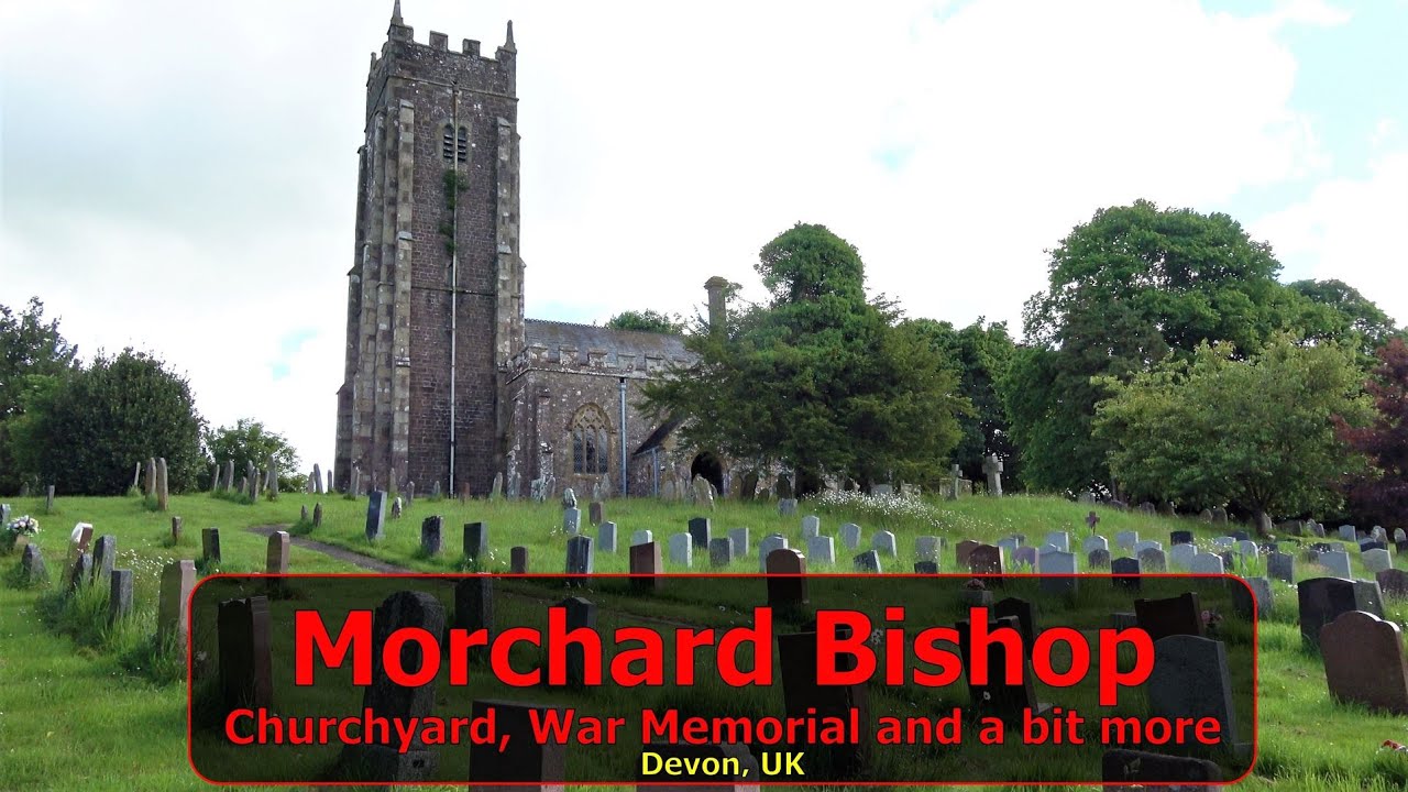 Morchard Bishop Church, War memorial and a bit more, Devon UK.
