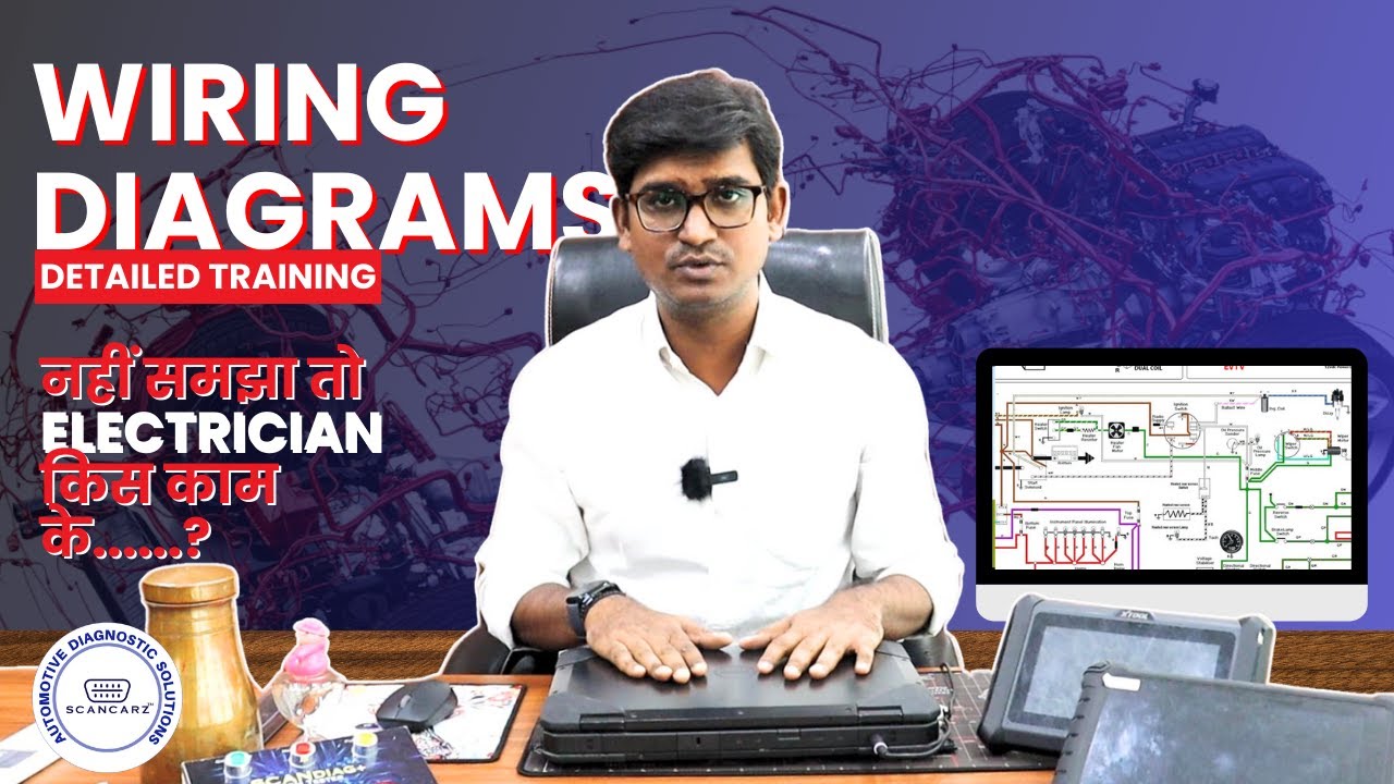 Wiring Diagrams Training By Farid Sir | Part-1 | SCANCARZ | #carscanner #wiringdiagram