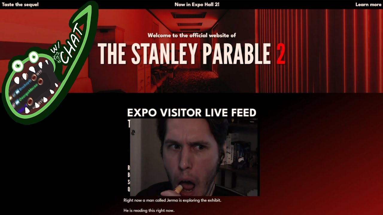 Jerma Streams with Chat - The Stanley Parable: Ultra Deluxe