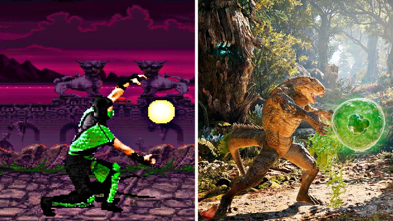 Evolution of Reptile's Force Ball (1993-2026)