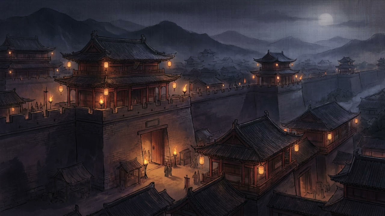 【助眠電台】長安城的最後一夜｜溫柔人聲 深度助眠 哄睡