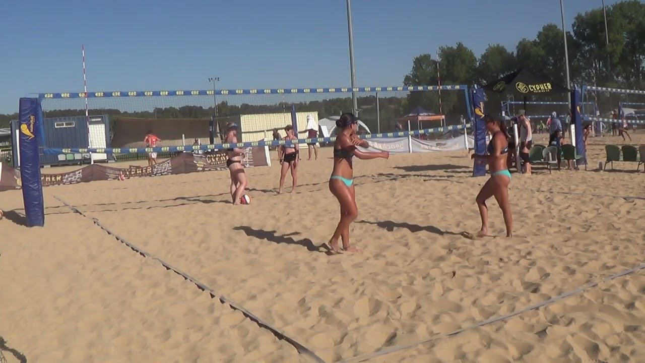 20260131 Claire Madhu ACT Open Beach Volleyball Womens Div 2 Game 01