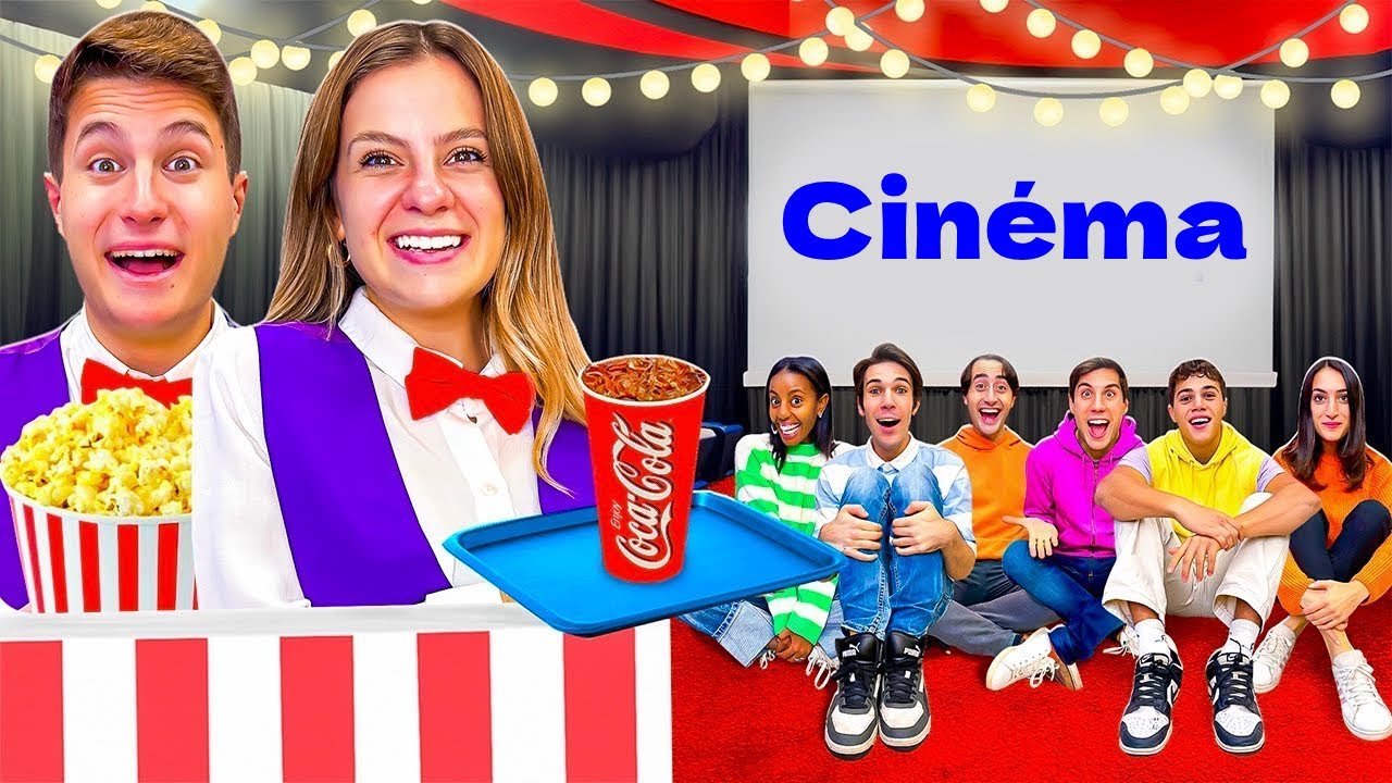 NOUS AVONS OUVERT NOTRE PROPRE home cinéma 🎬 Tout ne s'est pas déroulé comme prévu | Ninna et Matti