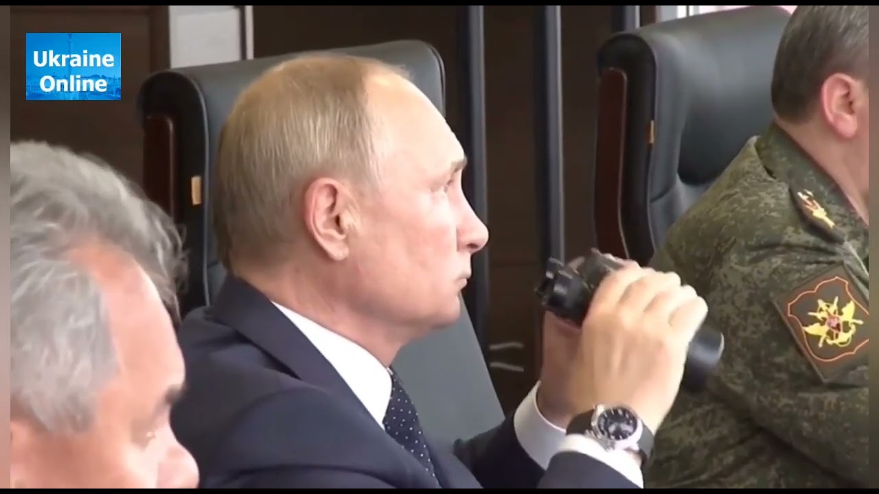 ПУТИНУ ПЕРЕДАЮТ ПРИВЕТ ПРЯМО ЧЕРЕЗ БИНОКЛЬ С УКРАИНЫ #война
