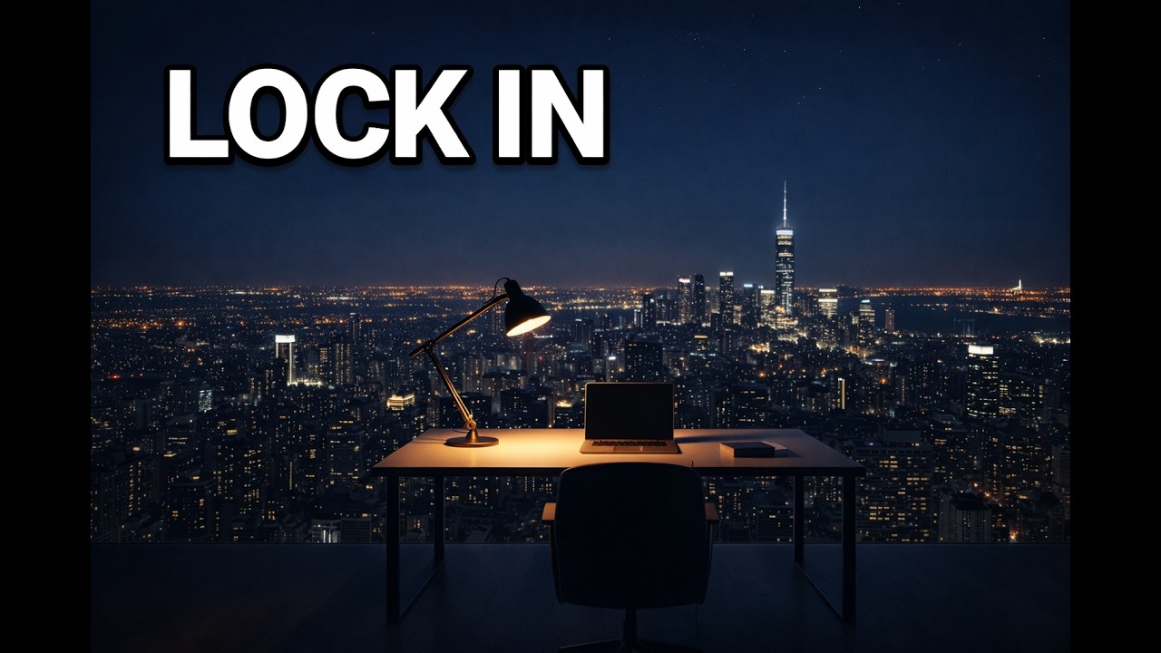 LOCK IN — Deep Focus Piano for Serious Work & Study (No Distractions)