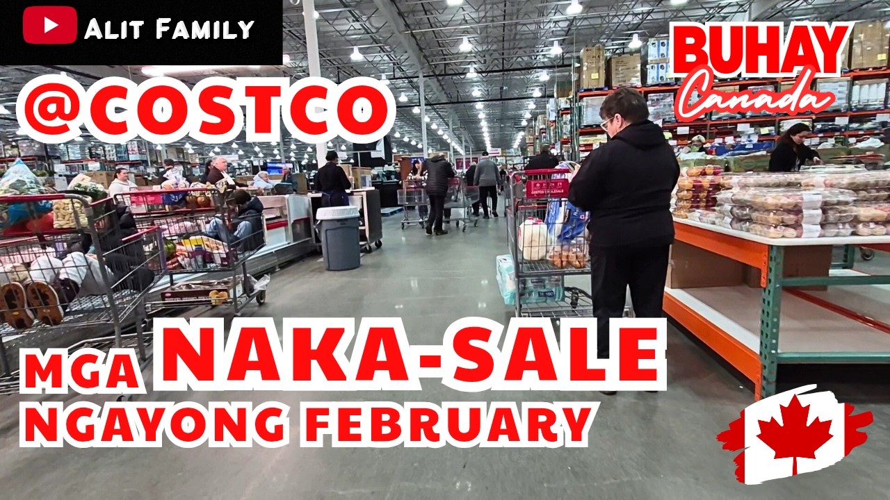 DAMING BAGONG NAKA-SALE  NGAYON SA COSTCO #canadavlogs #buhaycanada