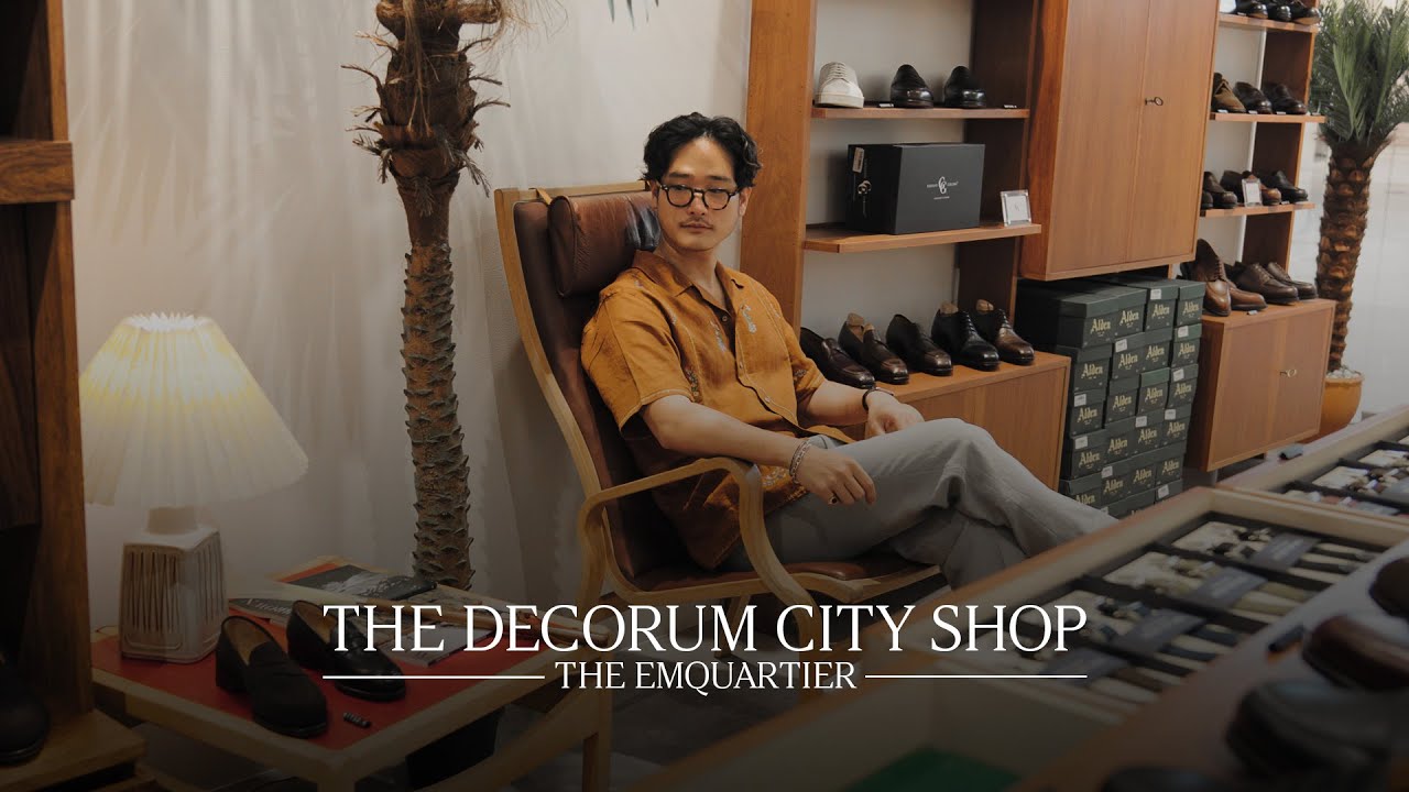 Menswear Shopping EP.33 พาทัวร์ร้าน The Decorum City Shop สาขา The Emquartier | TaninS