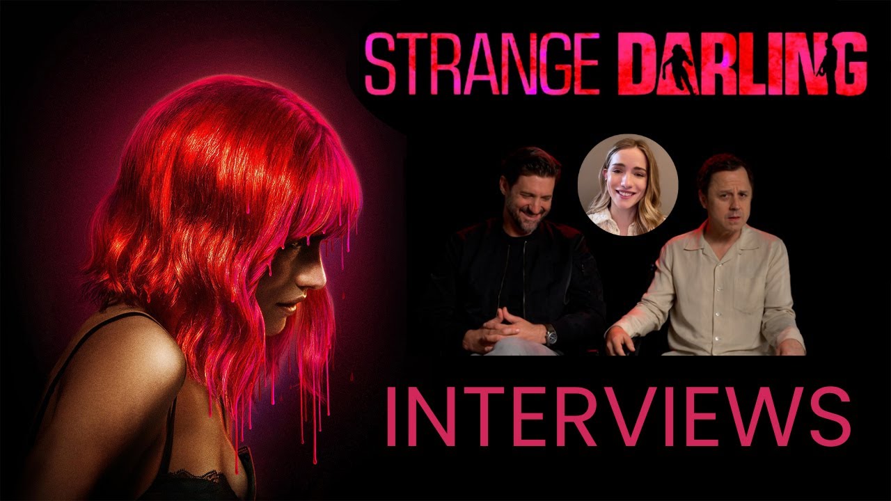 JT Mollner, Giovanni Ribisi and Willa Fitzgerald INTERVIEWS: Strange Darling