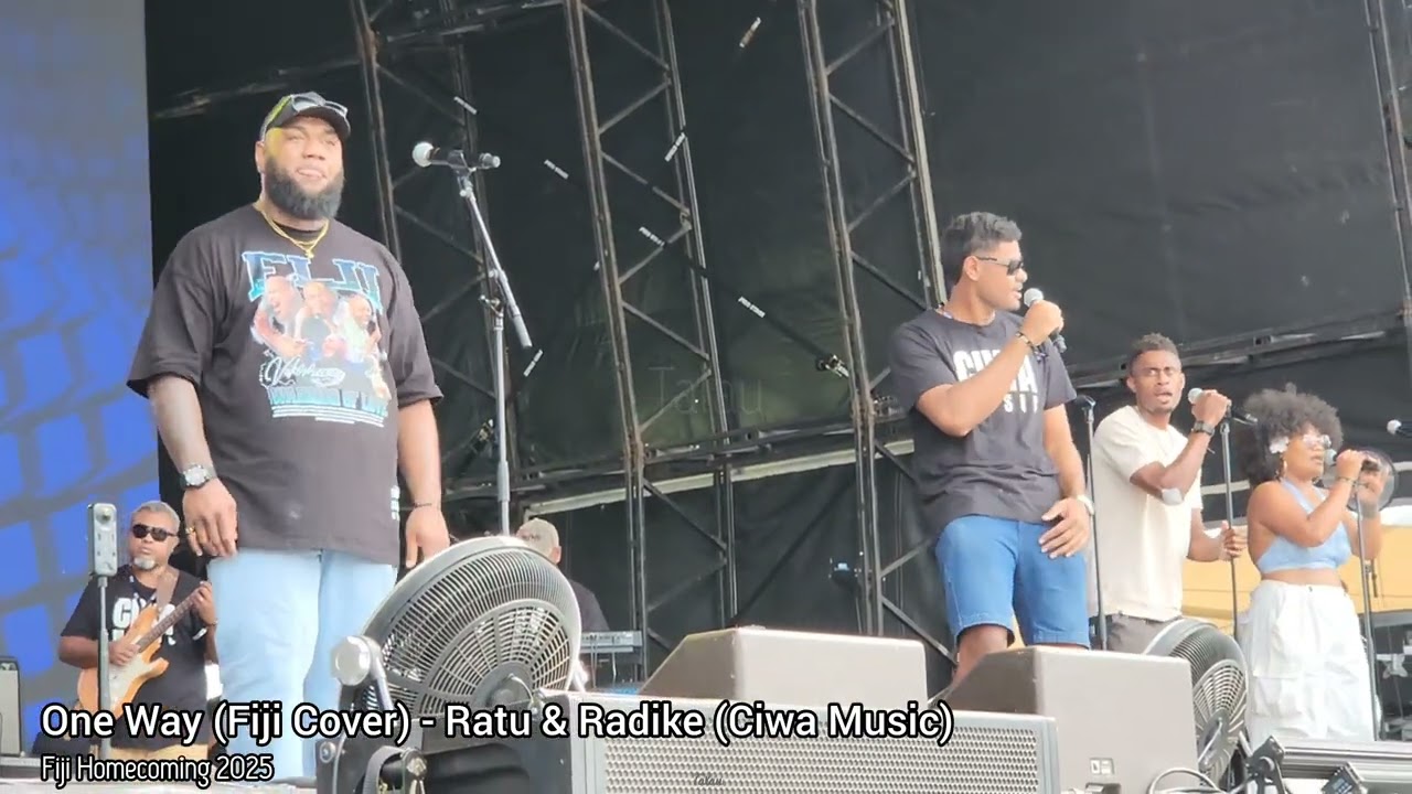 One Way (Fiji Cover) - Ratu & Radike of Ciwa Music (Fiji Homecoming 2025)