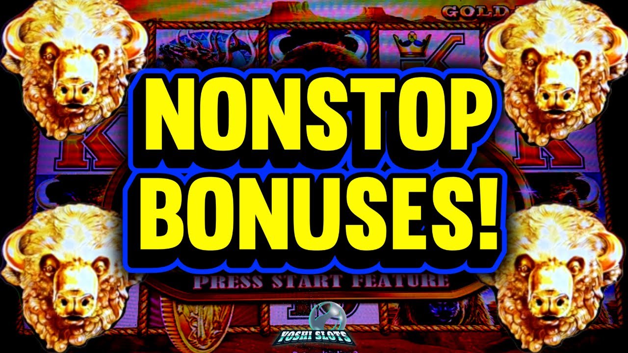 NONSTOP BONUSES & NONSTOP WINNING!!! | On Buffalo Gold Collection