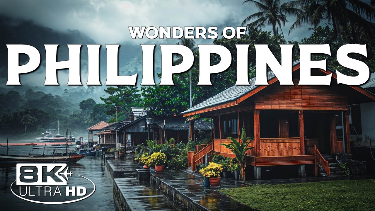 Wonders of the Philippines | The Most Amazing Places of Islands and Beauty | Travel Video 8K UHD
