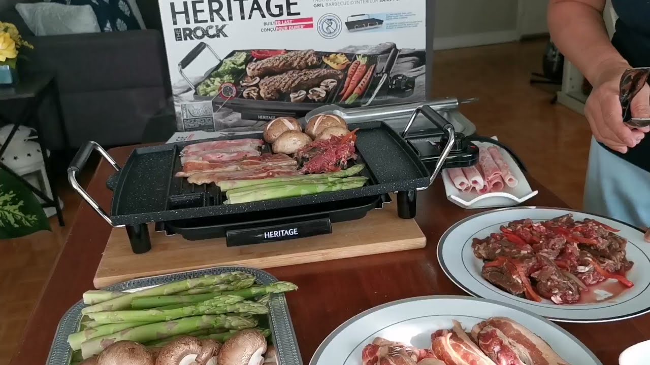 Unboxing Indoor Smokeless BBQ Grill