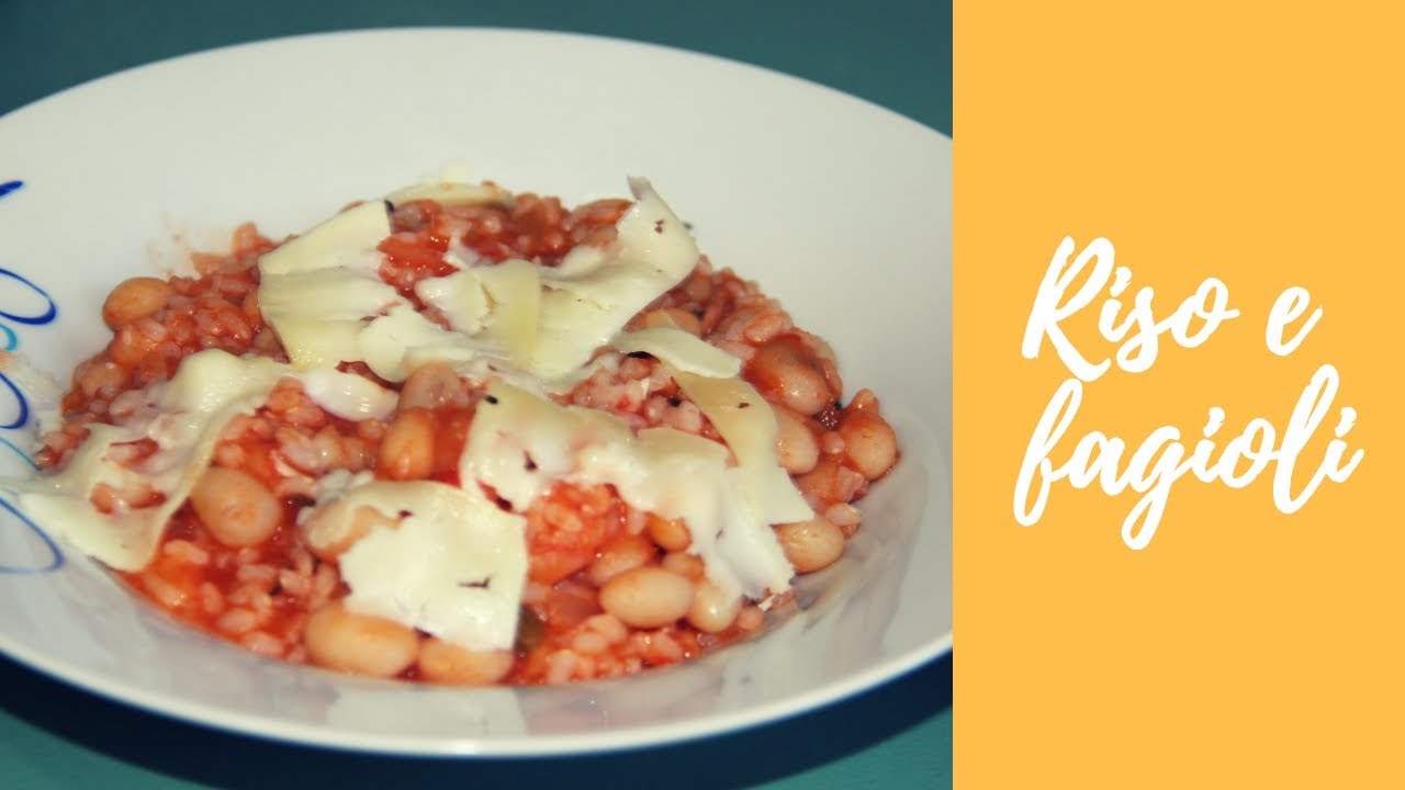 RISO e FAGIOLI, come quelli di BUD SPENCER 😂 - RICETTA facile