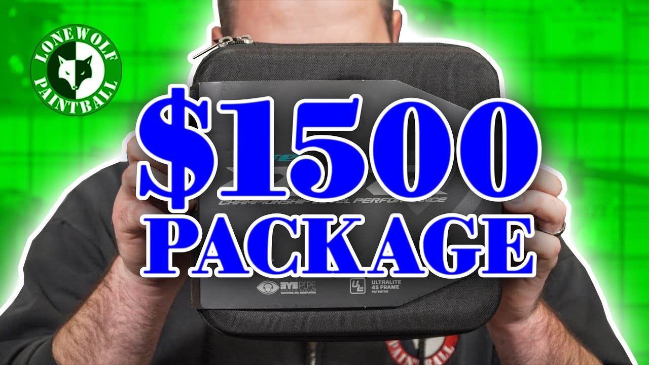 Best Gear Package Under $1500 | All Inclusive | Lone Wolf Paintball Michigan