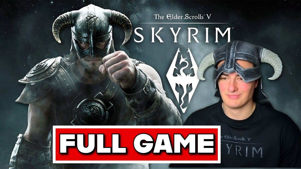 Skyrim Unarmed Build -Longplay Main Quest Full Game Walkthrough [4K 60 FPS MOVIE]