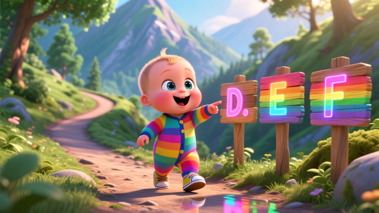 Rocky Mountain Baby Climb 🏔️👶 | Fun Kids Song for Toddlers | Adventure & Learning Rhyme