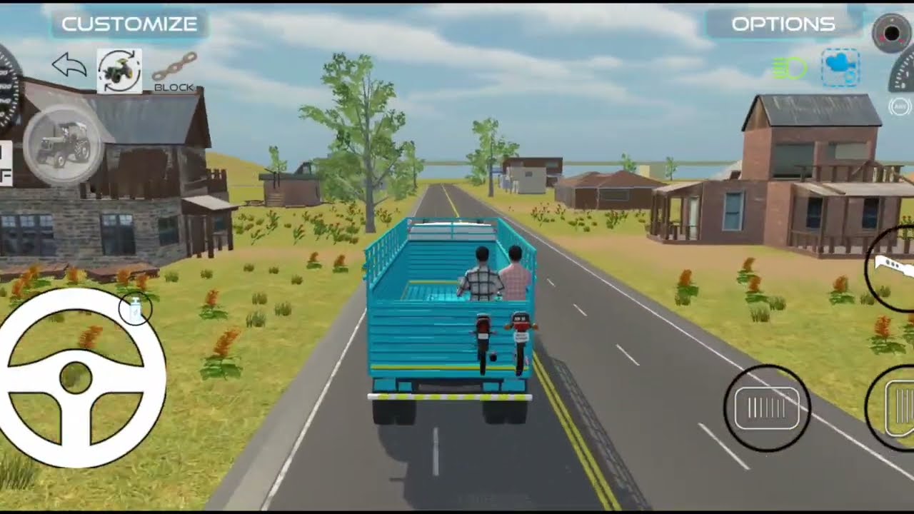 Drive JCB and Unloanding Bike Truk in the Game....#jcb #youtubevideo 