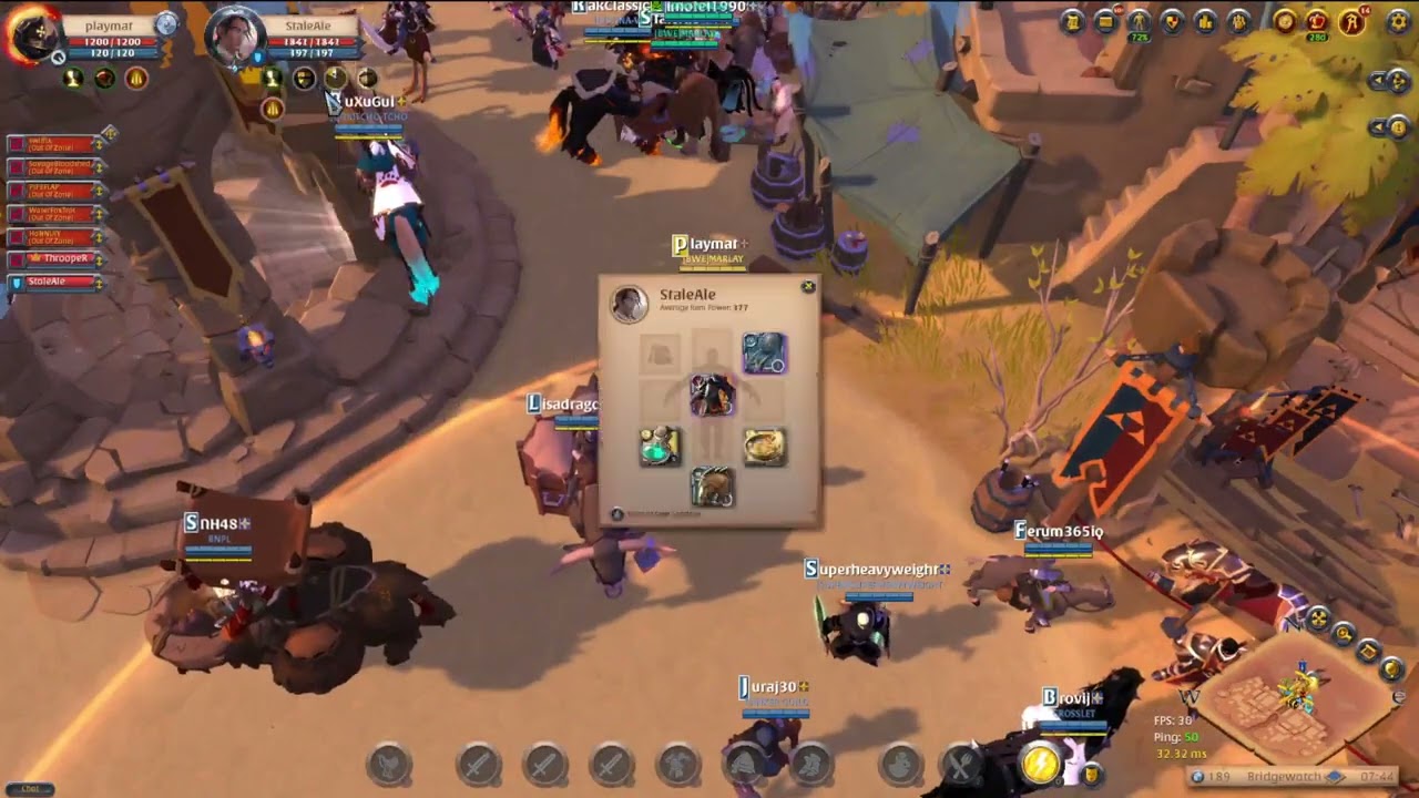 Albion Online t8 cryptcandle artifact role, again :)