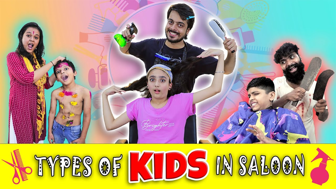 Types Of Kids In Saloon || Prem Bhati